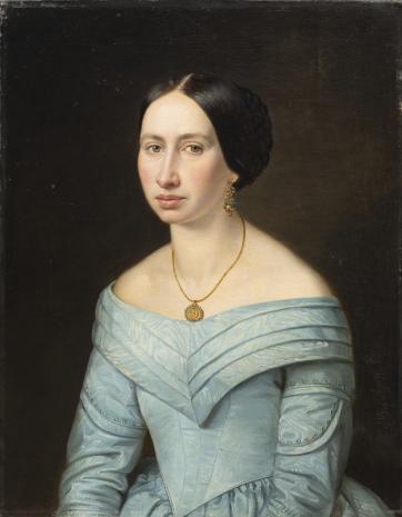  H. Hallft, Portret kobiety