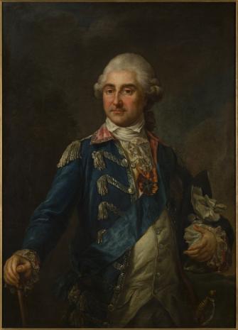  autor nieznany, Portret króla Stanisława Augusta Poniatowskiego w mundurze generalskim