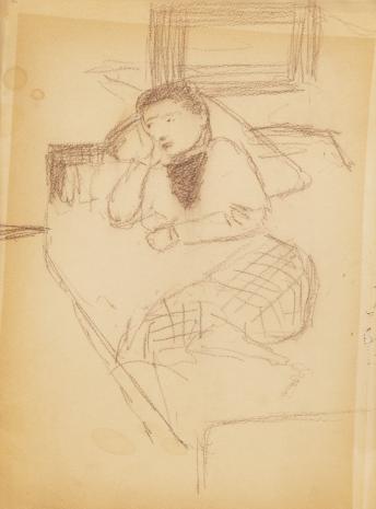  Artur Nacht-Samborski, Kobieta w łóżku
