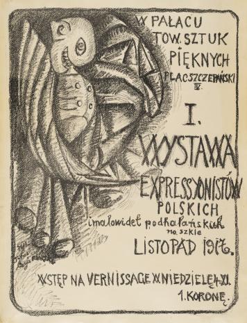 Tytus Czyżewski, Plakat I Wystawy Ekspresjonistów Polskich