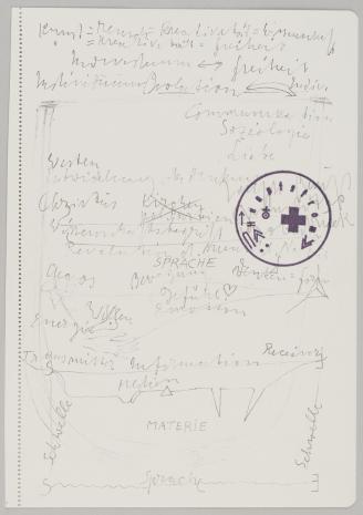  Joseph Beuys, Zeichnungen zu Leonardo 