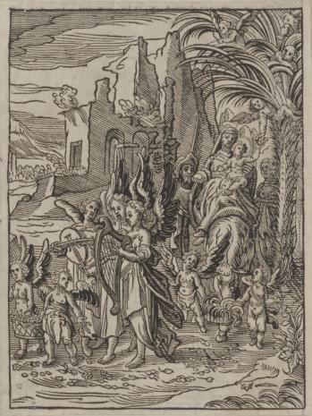  Christoph Młodszy Sichem, 1. Powrót św. Rodziny z Egiptu 2. Madonna z Dzieciątkiem witająca św. Jana