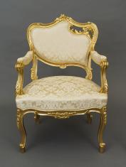 Fotel w stylu Ludwika XV
