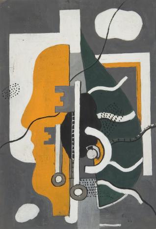  Fernand Léger, Profil z kluczami
