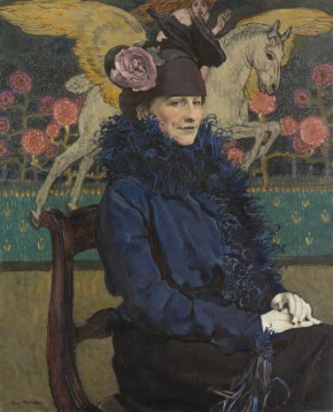  Józef Mehoffer, Portret żony artysty