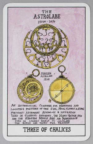  Suzanne Treister, HEXEN 2.0 TAROT: Trójka Pucharów