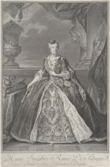 Portret Marii Józefiny, królowej Polski, żony Augusta III