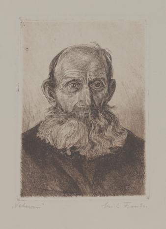  Erich Fuchs, Popiersie starca z brodą