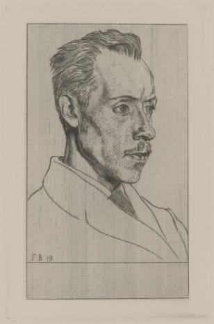  Friedrich Barth, Autoportret artysty [?]