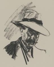 Autoportret w kapeluszu