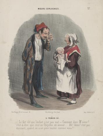  Honoré Daumier, Pierworodny