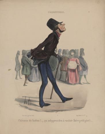  Honoré Daumier, Stary elegant