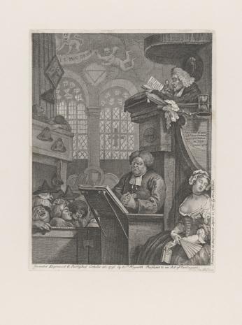  William Hogarth, Śpiący Zbór