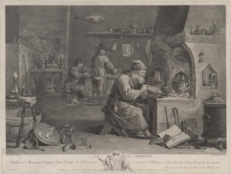  Jacques Philippe Le Bas, Alchemik