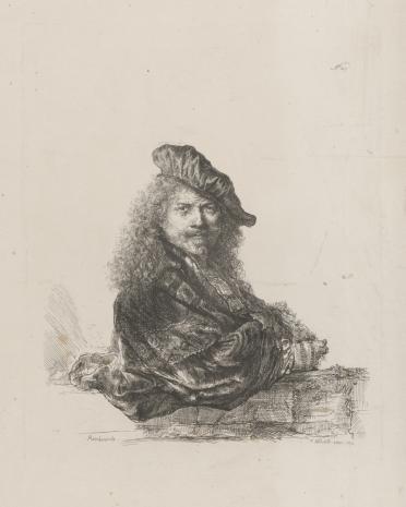  Francesco Novelli, Autoportret Rembrandta, w berecie