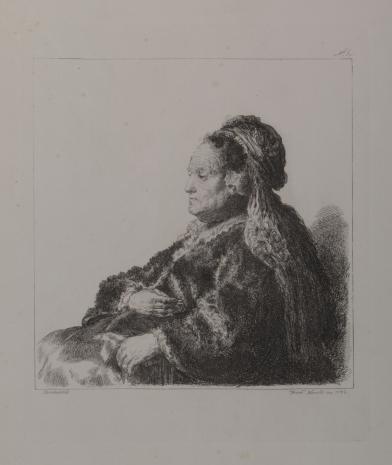  Francesco Novelli, Portret matki Rembrandta