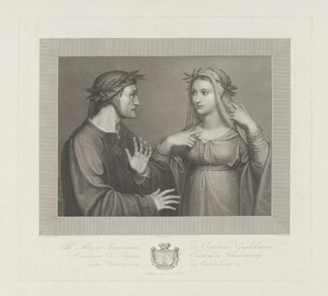  Domenico Marchetti, Beatrice ukazuje się Dantemu