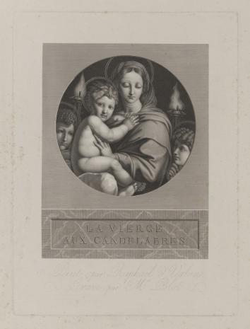  Maurice Blot, Madonna z Dzieciątkiem i dwoma aniołami