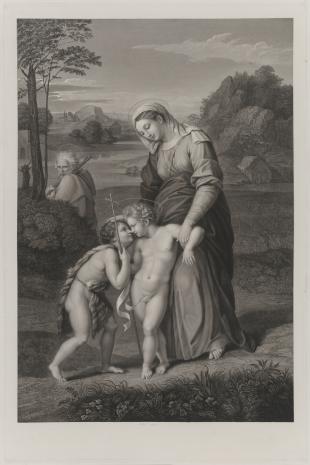  Pietro Anderloni, Święta Rodzina ze świętym Janem Chrzcicielem