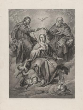  Jean Baptiste St. Massard, Uwieńczenie Najświętszej Panny Marii