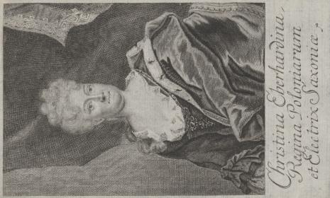  Moritz Bodenehr, Portret Krystyny Eberhardiny, królowej Polski, żony Augusta II