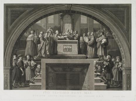  Aloysio Fabri, Zaprzysiężenie papieża Leona III
