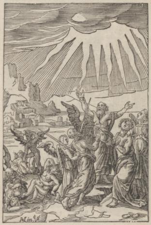  Christoph Młodszy Sichem, 1. Dolina Jozafata 2. Niezidentyfikowana scena biblijna (na odwrocie)