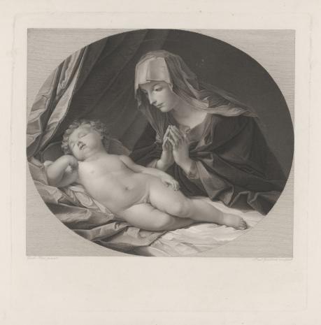  Paul Gleditsch, Matka Boska czuwająca nad śpiącym Dzieciątkiem