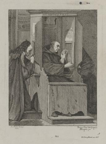  Johann Anton Riedel, Sakrament Spowiedzi