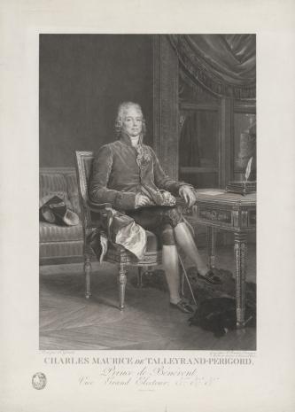  Auguste Gerard François Desnoyers, Charles Maurice de Talleyrand-Perigord