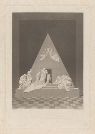  Karl-Joseph Agricola, Nagrobek w formie piramidy