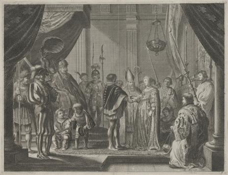  Pieter Nolpe, Zaślubiny Marii Medici