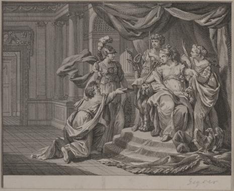  Friedrich Christian Gottlieb Geyser, Scena z historii Kleopatry