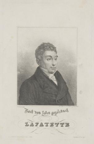  Franz Stöber, Portret generała Gilberta Lafayette /la Fayette /de Mottier