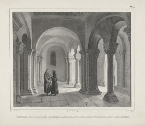  Gustav Friedrich Schlick, Część dolna wnętrza kaplicy w Landsbergu