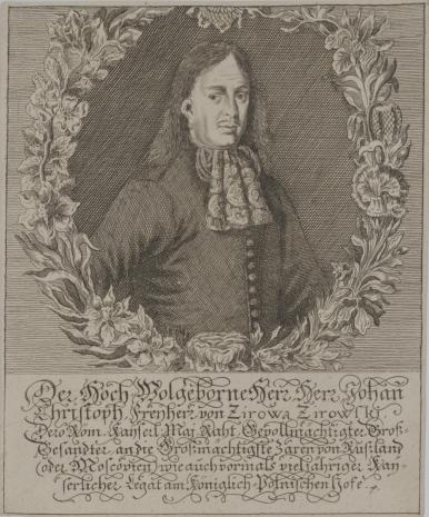  autor nieznany, Johann Christoph Zirowski