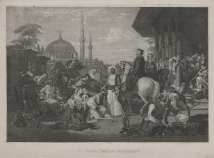 Targ niewolników w Konstantynopolu