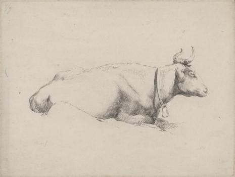  Adam von Bartsch, Krowa z dzwonkiem na szyi