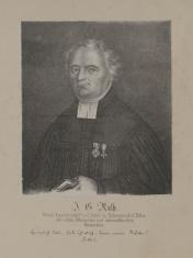Portret J.G. Rotha pastora w Ermansdorf