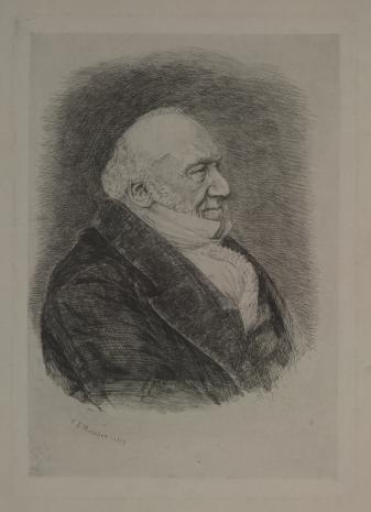  Eduard Lévy Montefiore, Portret starego mężczyzny