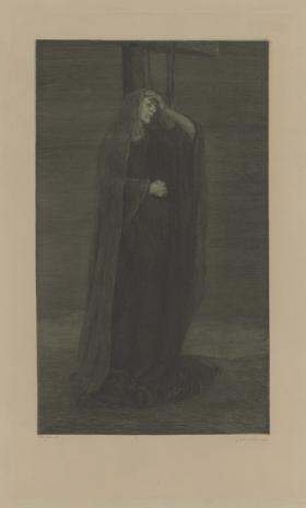  Frieda Kretschmann-Winkelmann, Kobieta w czerni