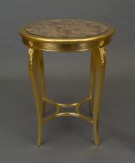 Stół okrągły w stylu Ludwika XV
