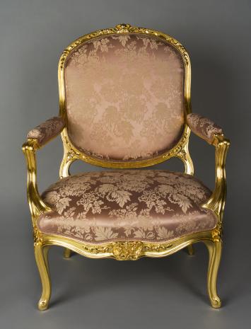  autor nieznany, Fotel w stylu Ludwika XV