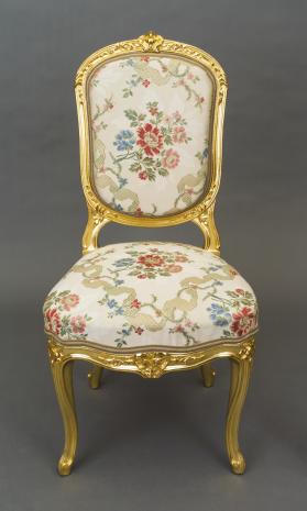  autor nieznany, Krzesło w stylu Ludwika XV