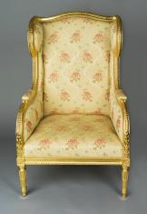 Fotel wolterowski w stylu Ludwika XVI