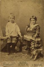 Portret chłopca i dziewczynki