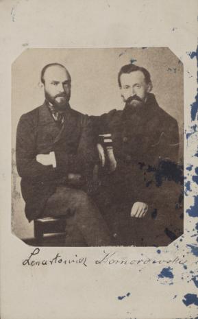  Karol Beyer, Portret dwóch mężczyzn - Lenartowicz i Komorowski
