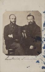 Portret dwóch mężczyzn - Lenartowicz i Komorowski