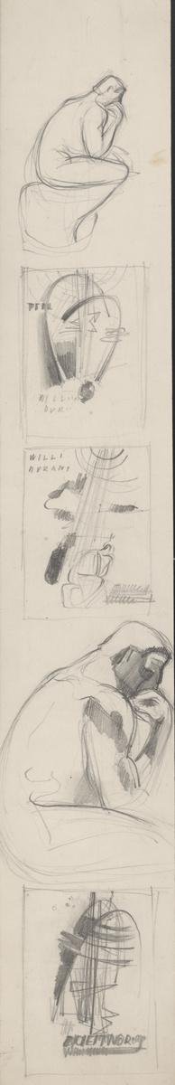 Szkice okładki książki Willa Duranta, Życie i twórczość wielkich filozofów