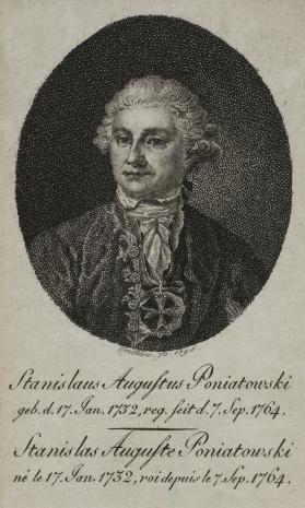  Johann Ferdinand Krethlow, Portret Króla Stanisława Augusta Poniatowskiego